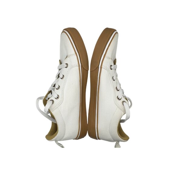 Harley-Davidson Torland Women’s 8 White Canvas Sneakers D84435 - Picture 10 of 12